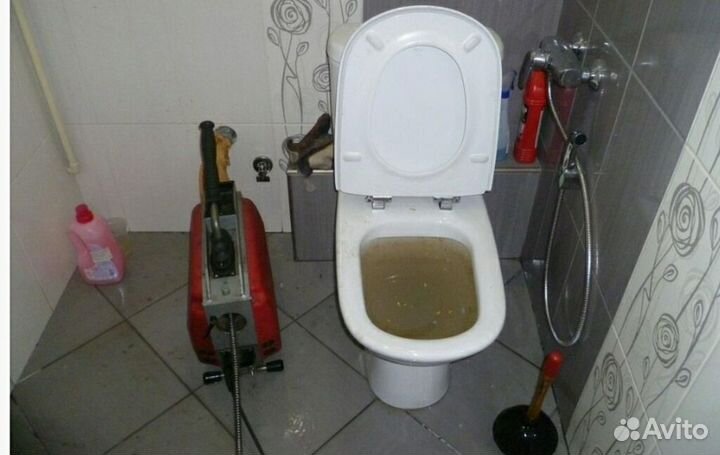 Прочистка канализации / устранение засоров