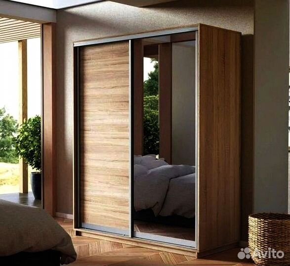 Шкаф купе разных цветов