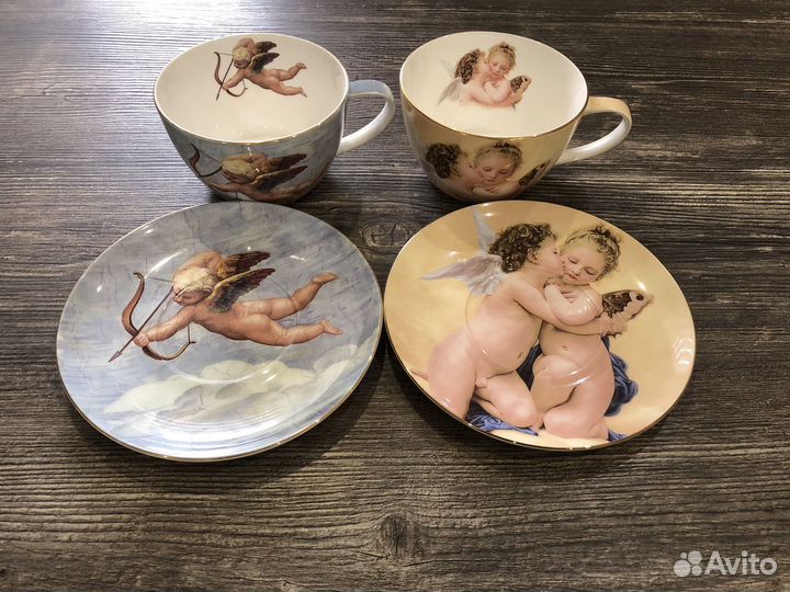 Чашка с блюдцем чайная пара Bristol