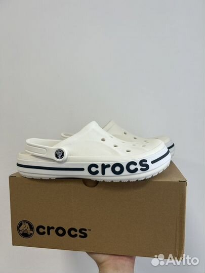 Crocs Сабо белые