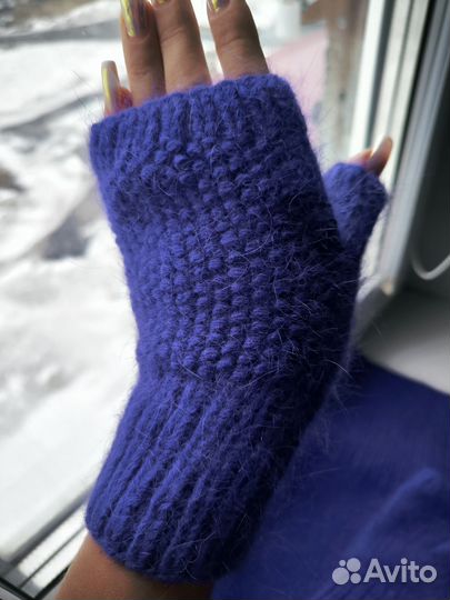 Комплект шапка и шарф женские