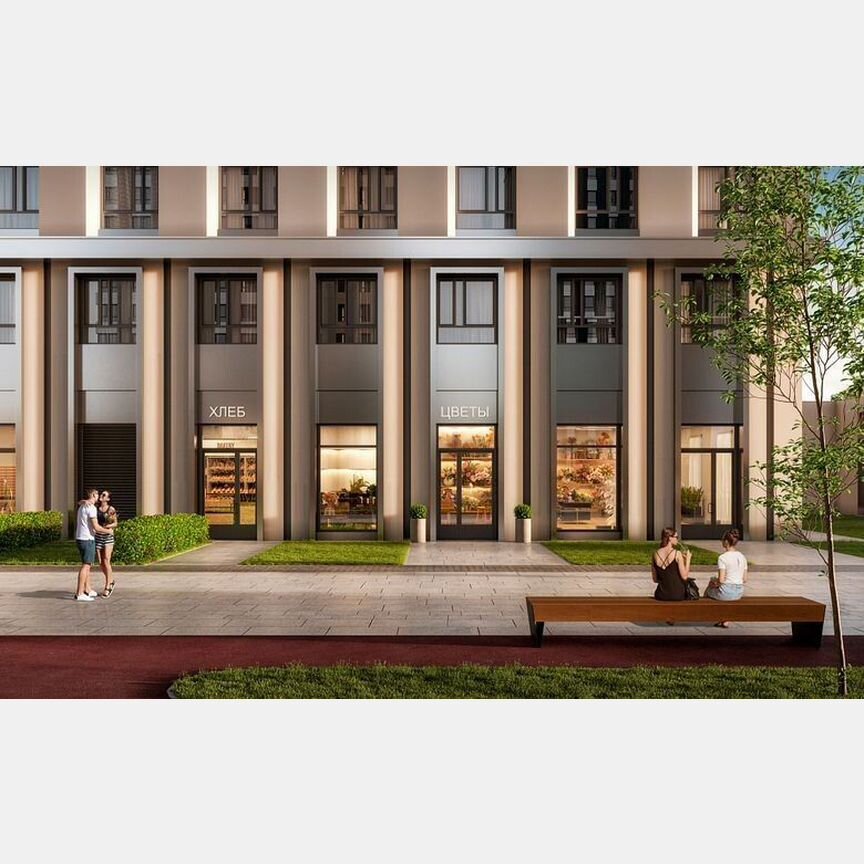 2-к. квартира, 52 м², 23/32 эт.