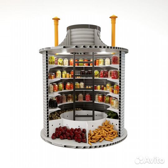 Пластиковый Погреб Вертикальный Горизонтальный