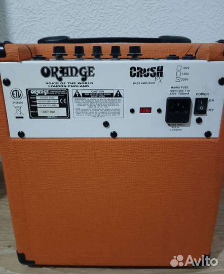 Комбоусилитель для бас гитары orange cush 25bx
