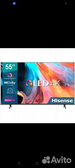Телевизор hisense 55e7hq