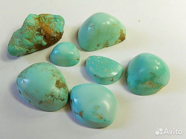 Кабошоны натуральная Армянская бирюза