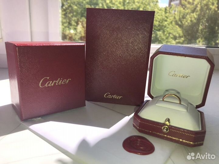Cartier кольцо оригинал
