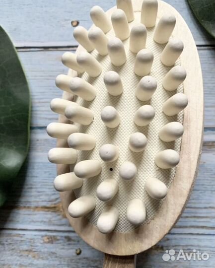 Щетка новая двухсторонняя для сухого массажа