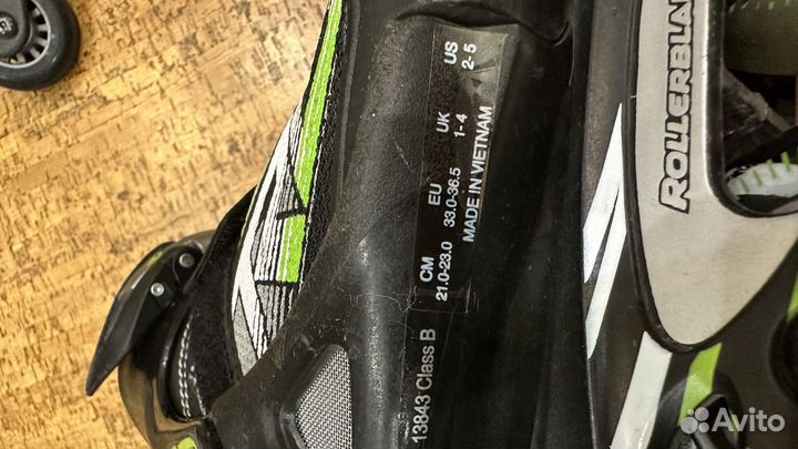 Ролики rollerblade детские 33 36