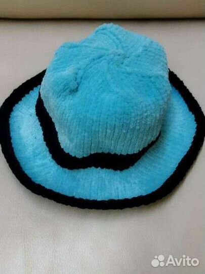 Шляпа женская велюровая