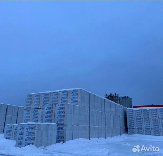 Газоблоки, Пеноблоки с завода