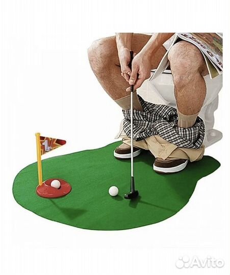 Гольф для туалета, минигольф