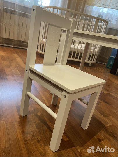 Детский стол и стульчик IKEA криттер