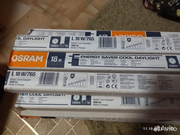 Лампа линейная люминесцентная Osram
