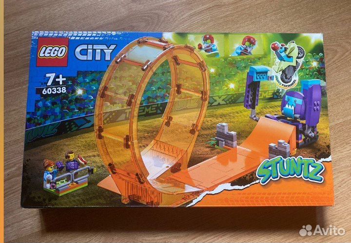 Конструктор lego City Stuntz Трюковая петля