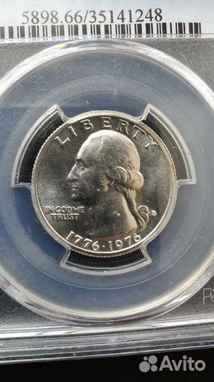 Монета серебряная Liberty