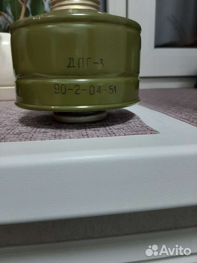 Фильтр для противогаза дпг3