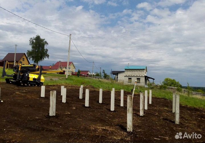Фундамент жб сваи