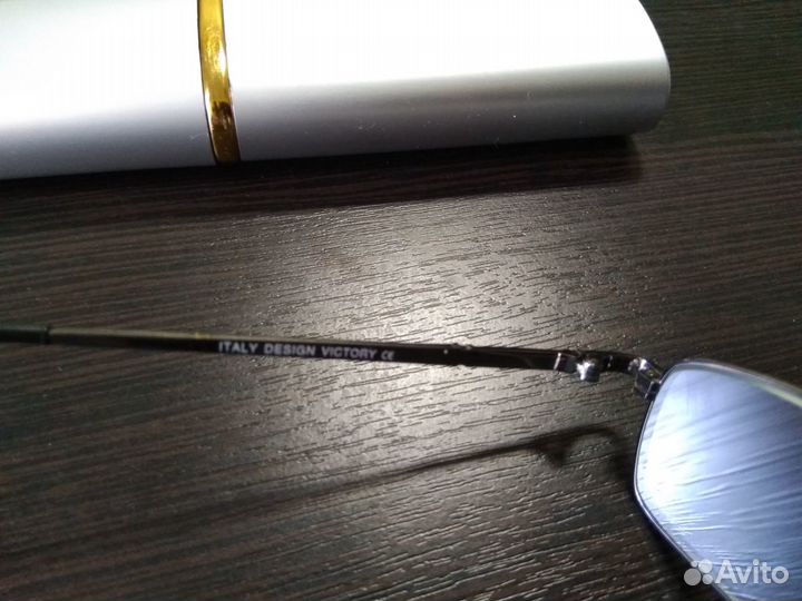 Очки мужские +1.25дптр с тубусом и очки +1.5дптр