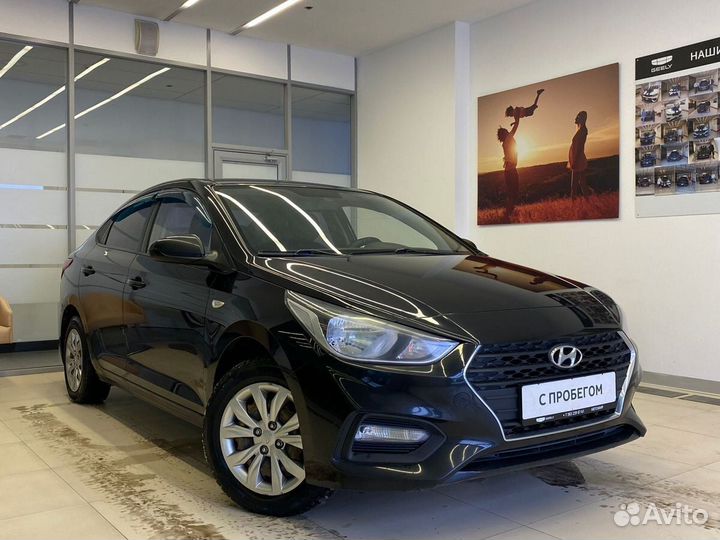 Hyundai Solaris 1.6 AT, 2017, 165 335 км