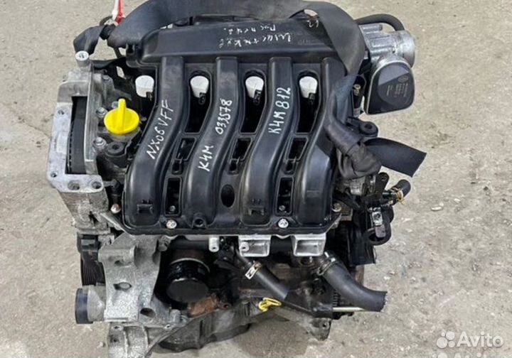 Двигатель Megane Scenic 1.6 K4M812 K4M760 K4M782