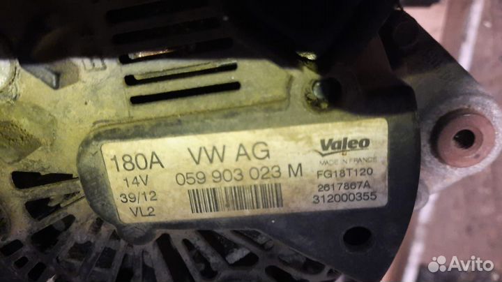 VW Touareg NF генератор 3.0TDI