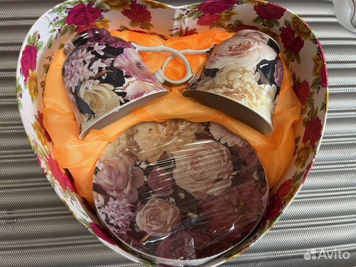 Чайная пара фарфор