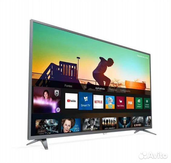 Телевизор smart tv новый 55 дюймов