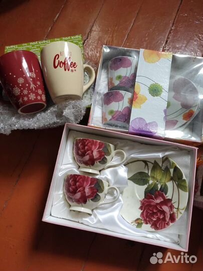 Бронь. Чайная пара, чашка с блюдцем