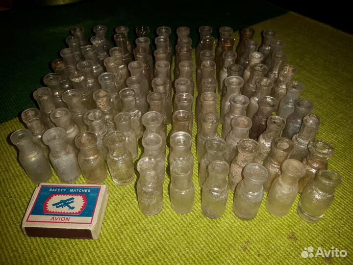 Старинные бутылочки флаконы