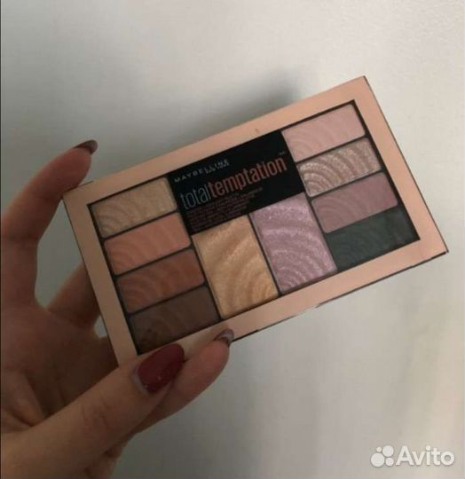 Палетки теней Max Factor и др