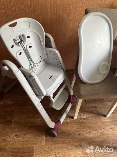 Стульчик для кормления chicco polly