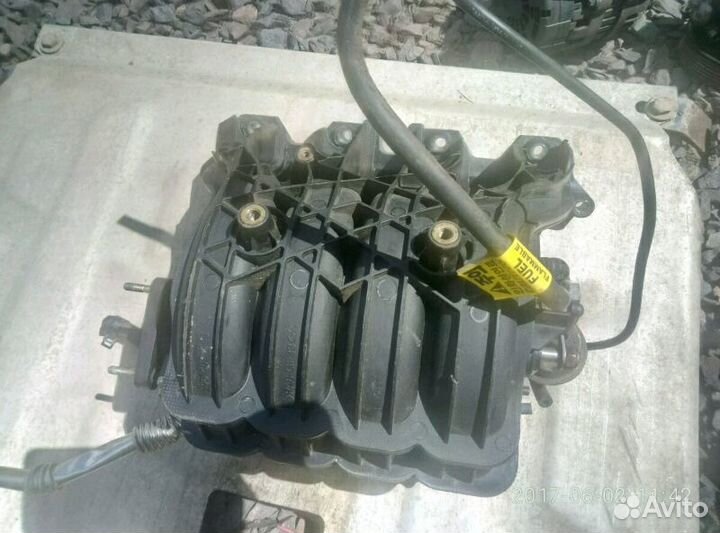 Впускной коллектор шевроле лачетти