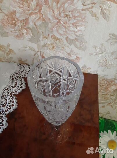 Ваза хрустальная СССР