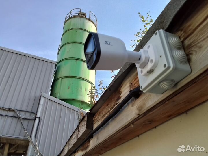 Установка Full HD камер видеонаблюдение под ключ