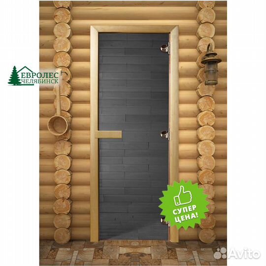 Стеклянные двери для бани