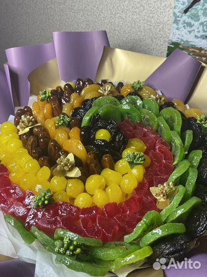 Съедобный Букет из сухофруктов