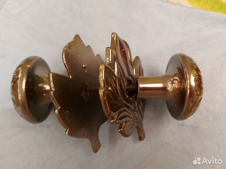 Ручка дверная металл ссср,серебро