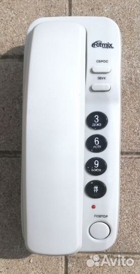 Телефон проводной ritmix RT-100