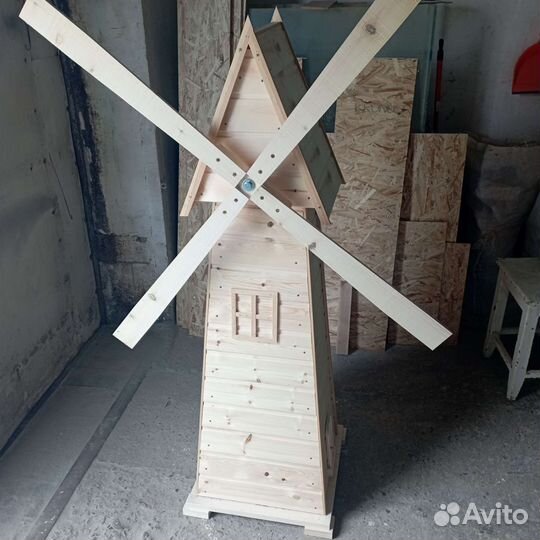 Мельница декоративная для сада