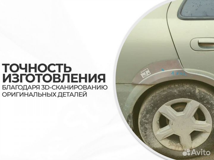 Ремонтные пороги и арки для Volvo Кузнецк