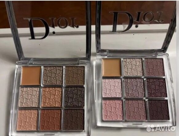 Тени dior backstage 001 и 002