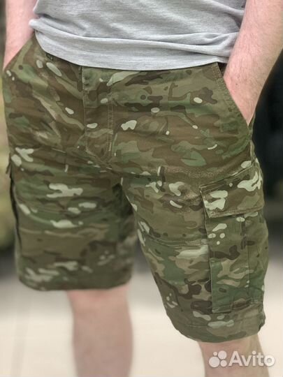 Шорты Карго Мужские Catch Wave Мультикам С70