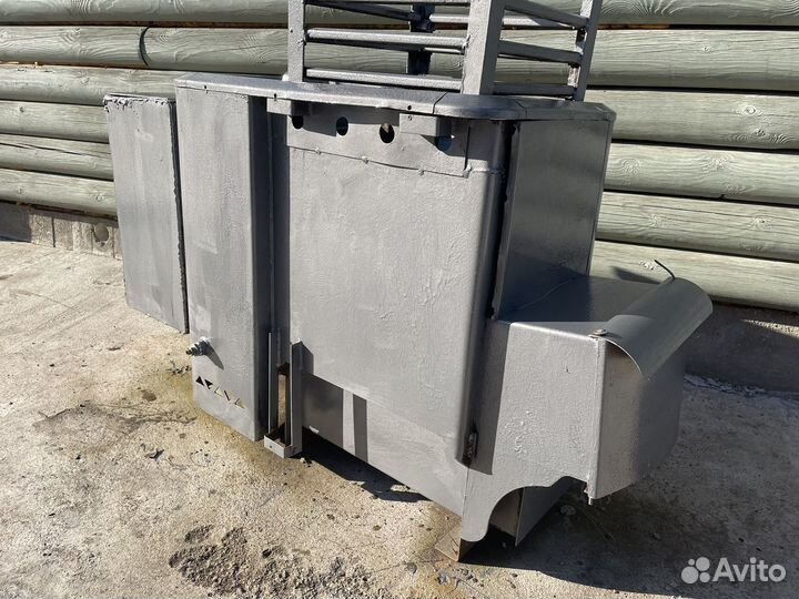 Печь для бани с баком