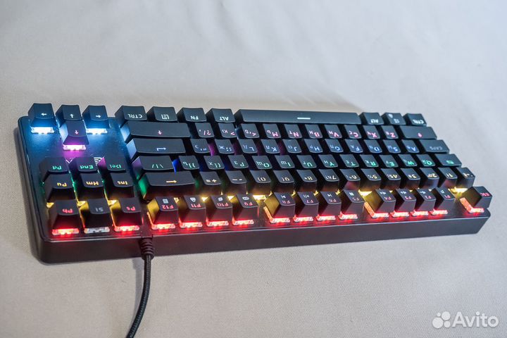Клавиатура механическая Oklick 960G dark knight