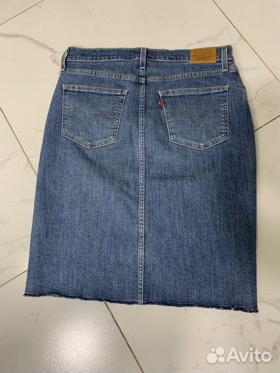Джинсовая юбка levis 29