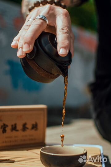 Китайский Бодрящий Чай Шу Пуэр