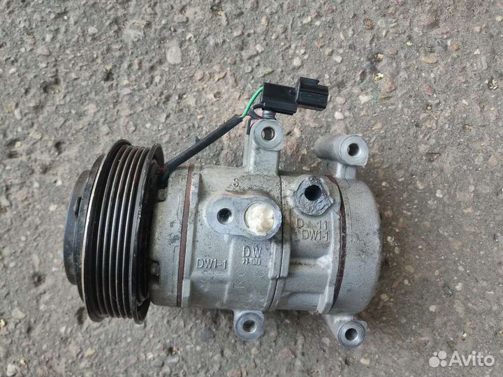 Компрессор кондиционера hyundai solaris 2