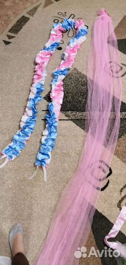 Свадебные ленты на машину