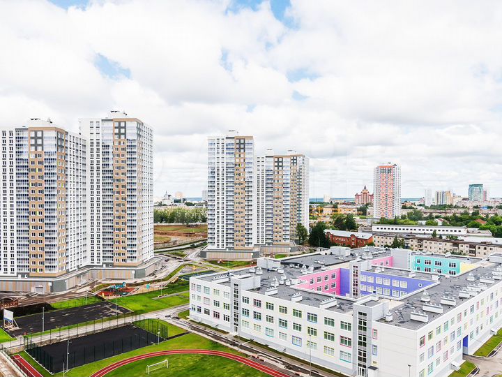 2-к. квартира, 74,4 м², 5/22 эт.